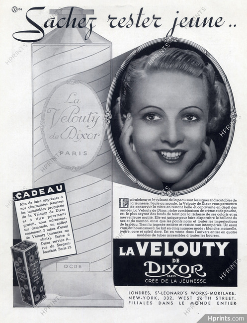 Dixor (Cosmetics) 1936