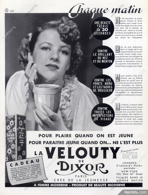 Dixor (Cosmetics) 1937