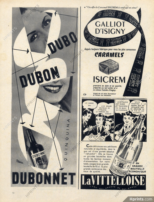Vittelloise (Drinks) 1953 Dubonnet