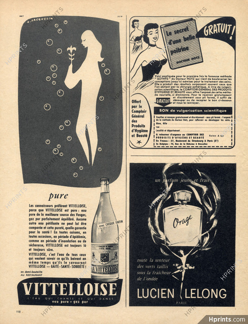 Vittelloise (Drinks) 1957 Jacquelin