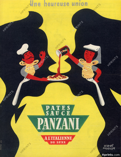 Panzani 1953 Hervé Morvan