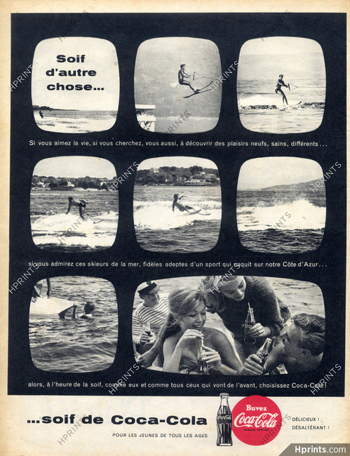 Coca-Cola (Drinks) 1959 Water-skiing