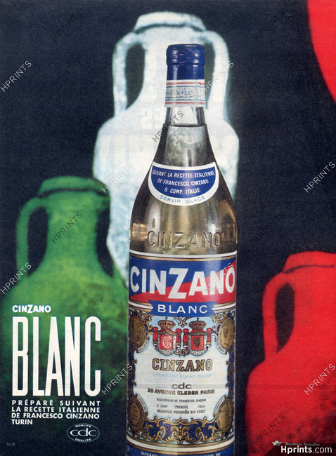Cinzano (Drinks) 1960