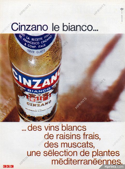 Cinzano (Drinks) 1966