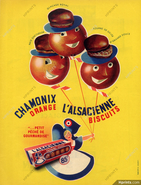 L'Alsacienne (Food) 1955 M.Gauberti