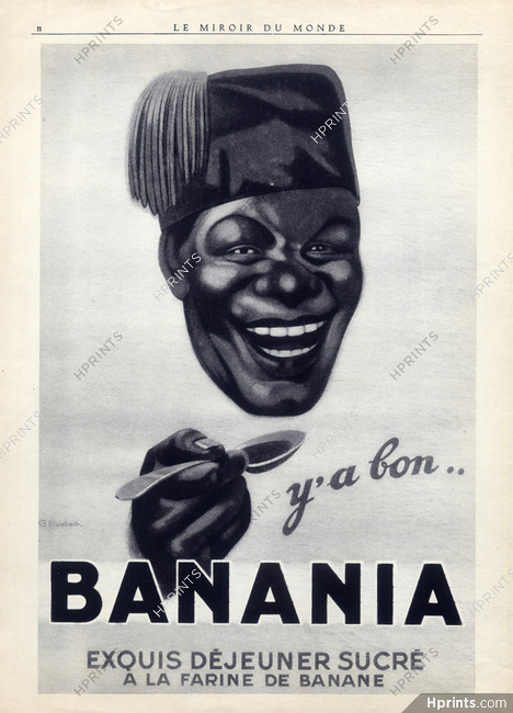 Banania (Drinks) 1932 African
