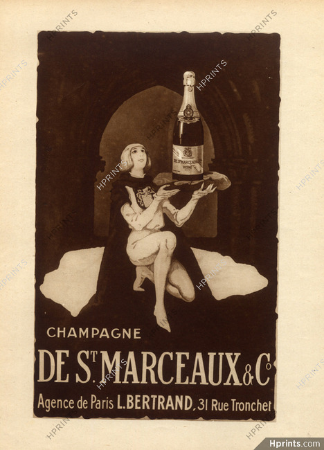 De St Marceaux & Cie (Champain) 1924