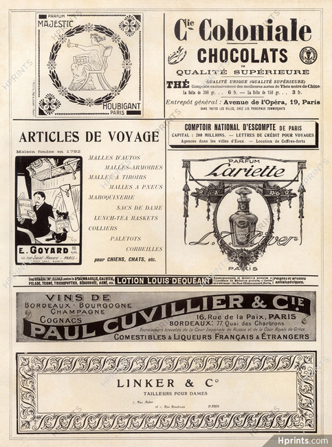 Goyard (Luggage) 1911 Articles de Voyage, Articles pour Chiens, Pierre Falize