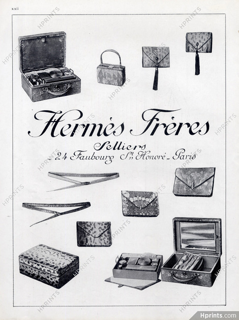 Hermès Frères 1924 Luggage, Belts, Toiletries Bag