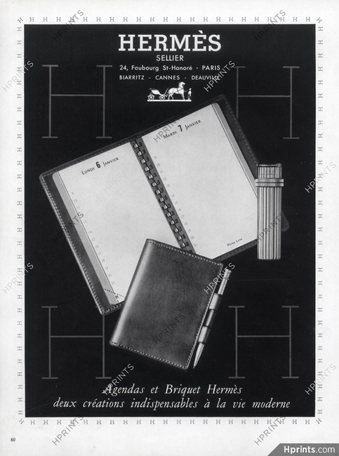 Hermès (Organizers) 1946 Lighter