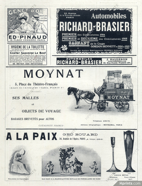 Moynat 1905 for Automobile