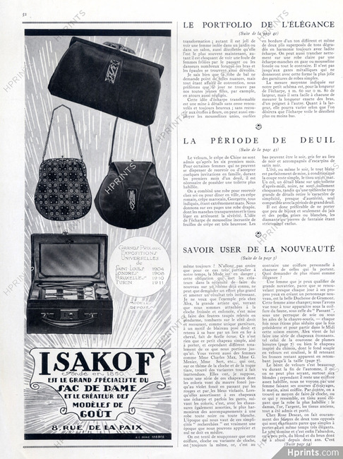 Isakof (Handbags) 1925 Toiletrie Bag