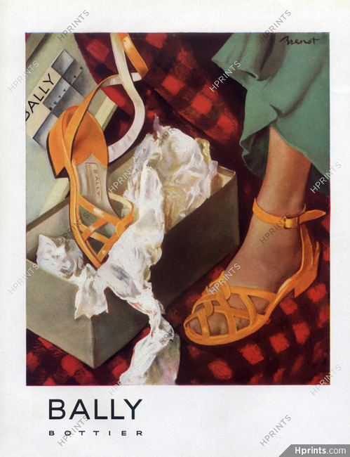 Bally (Shoes) 1948 Brenot