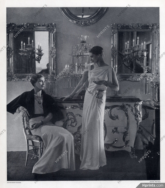 Jean Patou 1933 Evening Gown, Decorative Arts