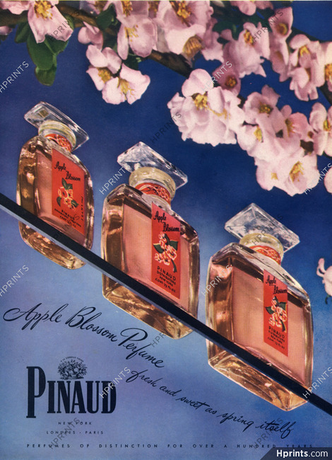 Pinaud (Perfumes) 1944 Apple Blossom