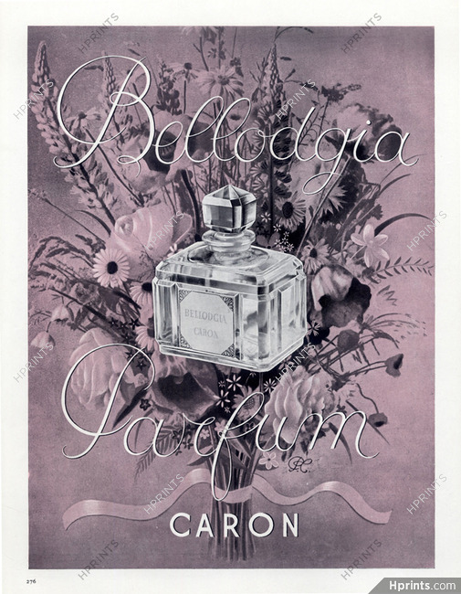 Caron (Perfumes) 1934 Bellodgia