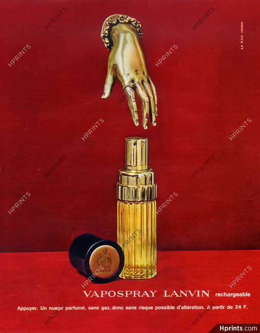 Lanvin (Perfumes) 1964 Atomizer, Vapospray