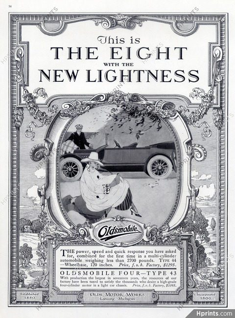 Oldsmobile (Cars) 1915