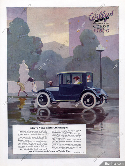 Willys (Cars) 1916 Coupe