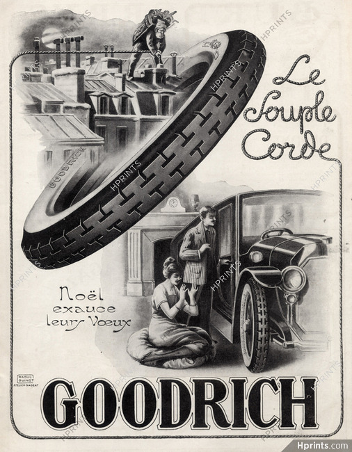 Goodrich (Tyres) 1923 Santa, Raoul Guinot