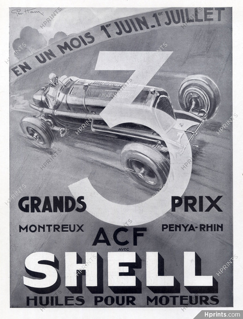 Shell (Motor Oil) 1934 Grands Prix, Geo Ham