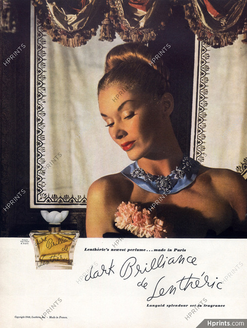Lenthéric (Perfumes) & Van Cleef & Arpels (Jewels) 1948