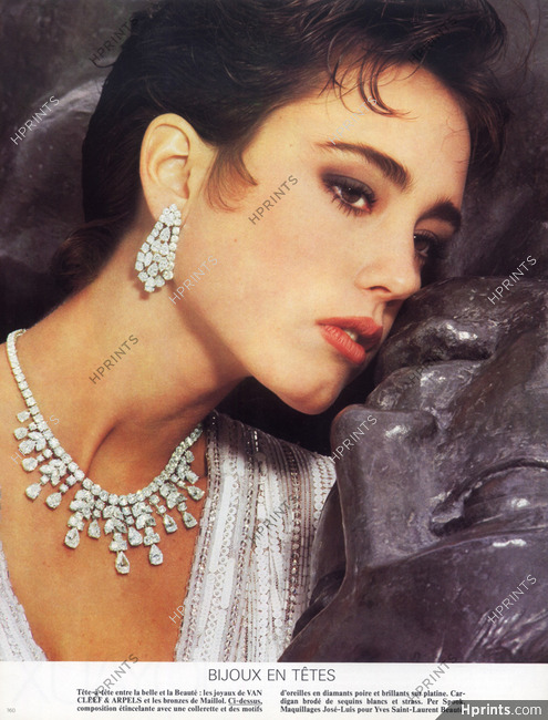 Van Cleef & Arpels (Jewels) 1981 Necklace, Earrings