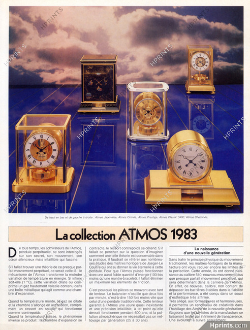 Atmos (Watches) 1983 Pendules