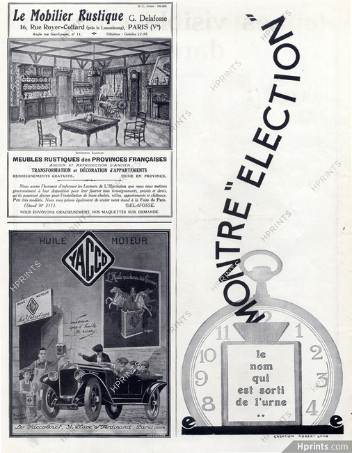 Montre "Election" 1924