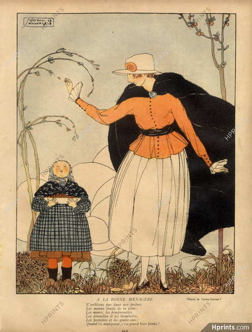 Sylvain Sauvage 1918 "À la bonne ménagère"