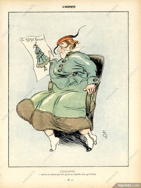 R. Le Quesne 1916 L'Elegante