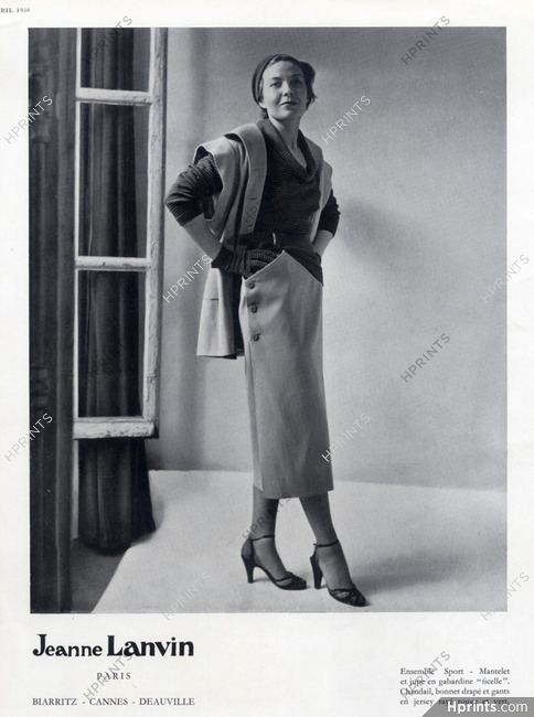 Jeanne Lanvin 1950 Fashion Photography