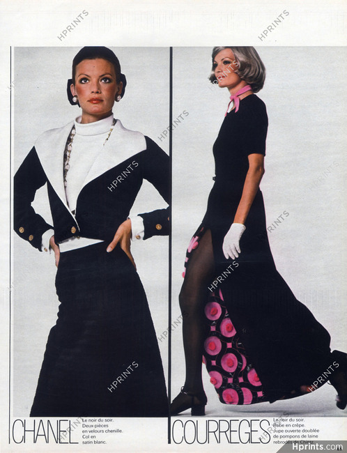 Chanel, 1965.  Vintage chanel clothing, Chanel fashion, Vintage fashion