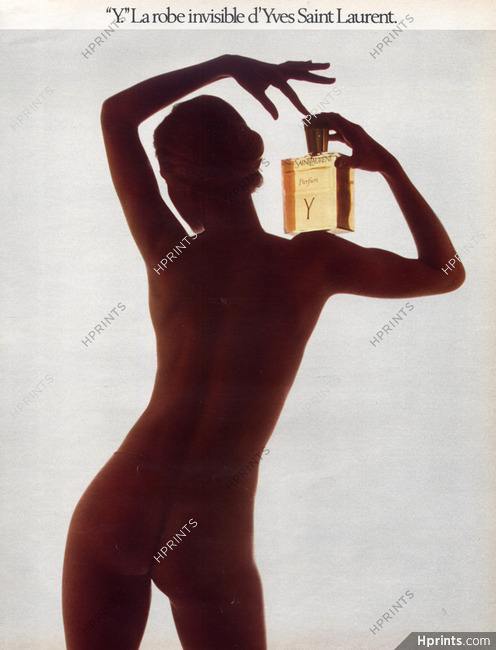 Yves Saint Laurent 1973 Parfum Y, La Robe Invisible