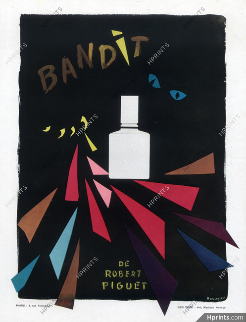 Robert Piguet (Perfumes) 1951 Bandit, Bouldoires
