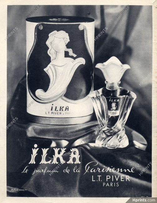 Piver L.T. (Perfumes) 1955 Ilka, André Thevenet
