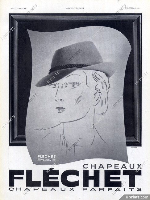 Fléchet (Hats) 1937 Velsoy