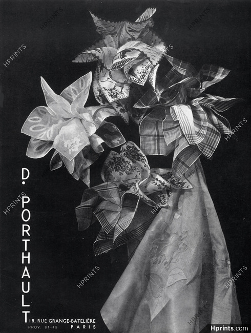 Porthault (Textile) 1941 Linen