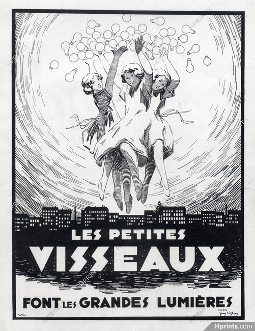 Visseaux (Light Bulb) 1932 Jean d'Ylen