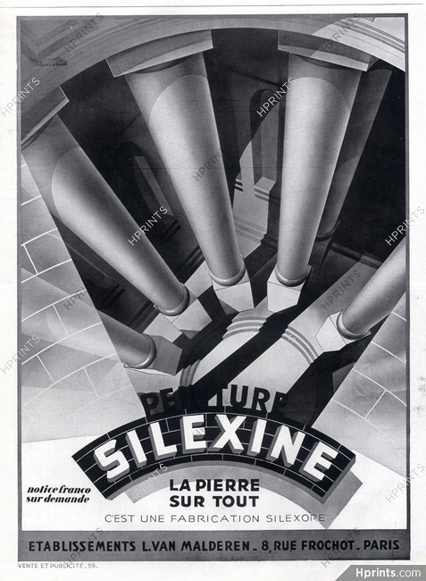 Silexore Silexine 1929 Ets L. Van Malderen