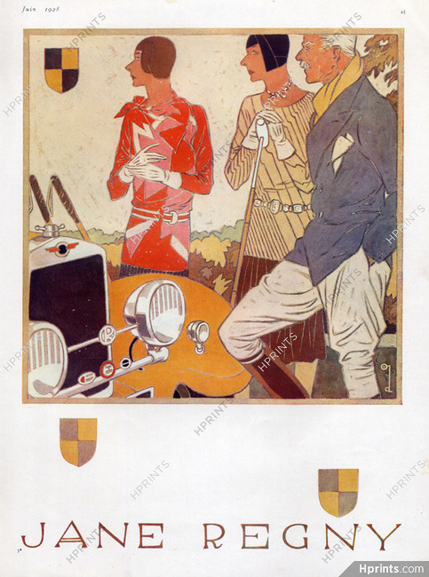 Jane Regny 1928 Sport Fashion, Ernst Dryden