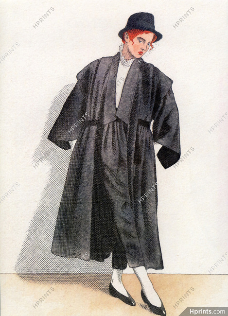 Kenzo 1982 Pierre Le Tan, Winter Coat