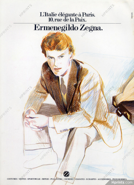 Ermenegildo Zegna (Men's Clothing) 1982