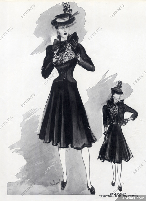 Balenciaga 1939 Schompré