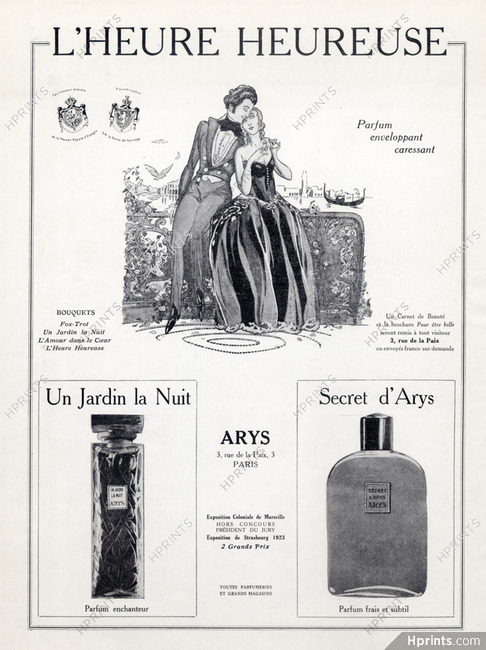 Arys (Perfumes) 1925 Un Jardin La Nuit, Secret