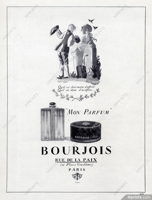 Bourjois (Perfumes) 1924 Mon Parfum — Perfumes