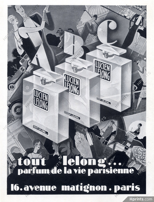 Lucien Lelong (Perfumes) 1927, Marc Real
