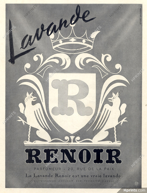 Renoir (Perfumes) 1941 Lavande