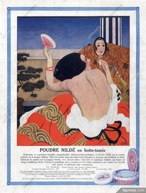 Nildé (Cosmetics) 1921 L. Dys