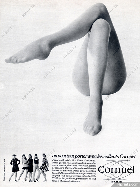 Cornuel (Lingerie) 1969 Tights Hosiery